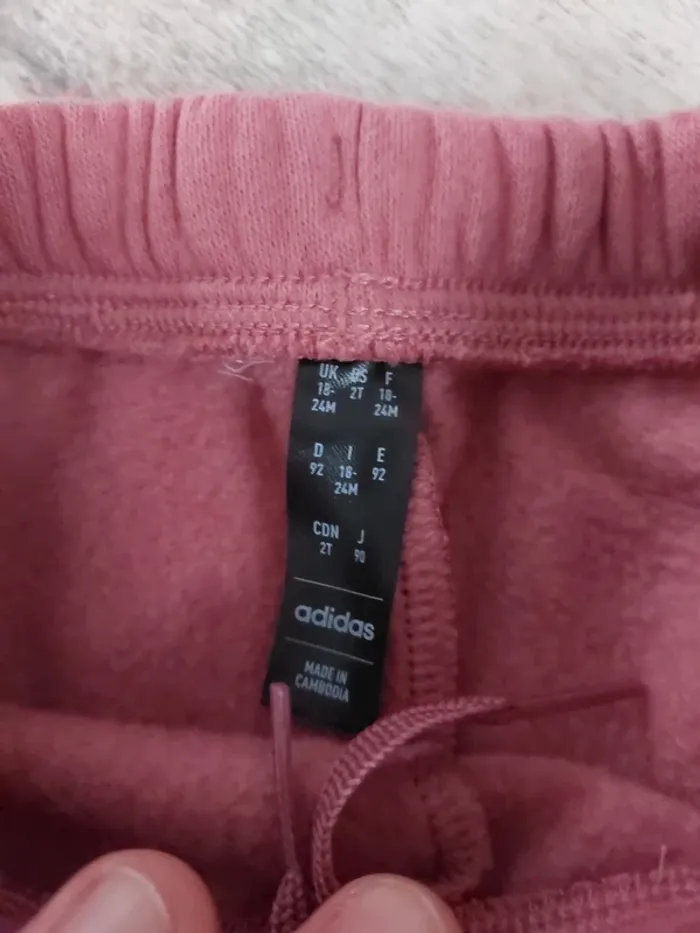 Pantalon jogging adidas fille - photo numéro 4