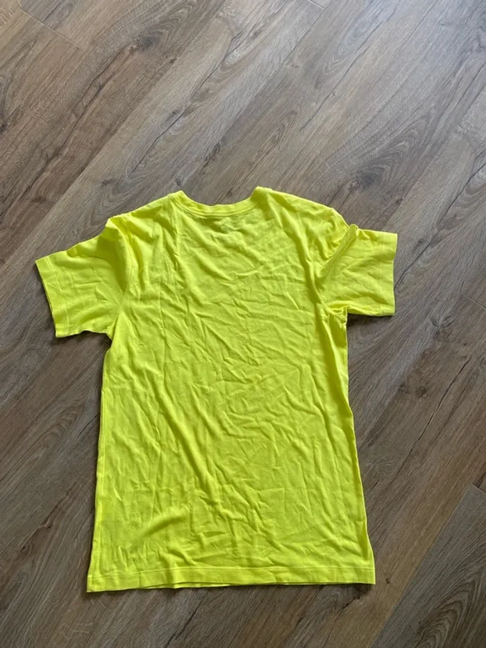 Tee-shirt Nike Homme Jaune Vif – Taille S – Logo & Virgule brodés – État Neuf - photo numéro 5