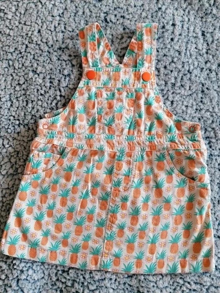 Robe fille motif palmiers taille 6 mois
