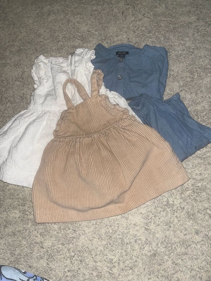 Lot vêtement bébé fille Multimarques 3M - photo numéro 3