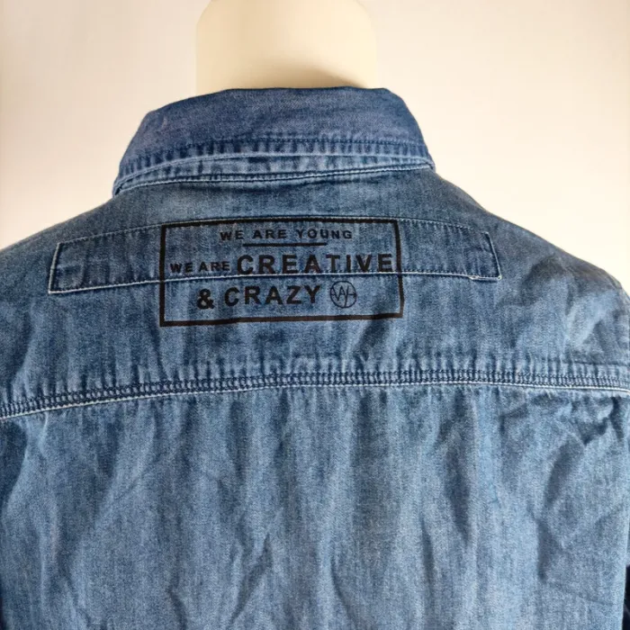 Chemise à manches longues jeans - IKKS - M A1252 - photo numéro 7