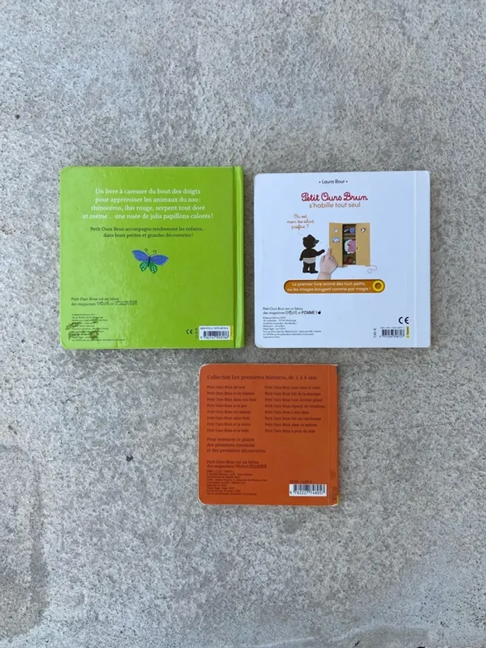 Lot de 3 livres épais - Petit Ours Brun - photo numéro 3
