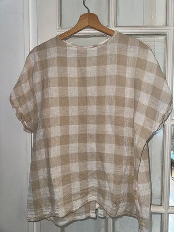 Blouse Zara avec du lin Taille S