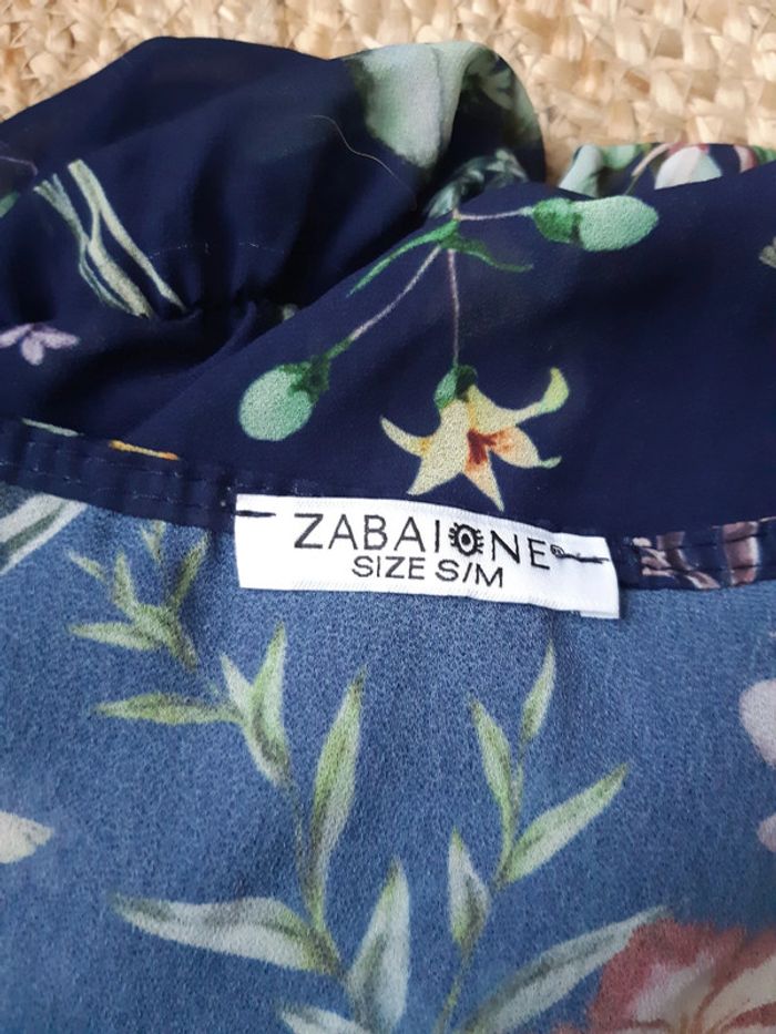 Robe longue motif fleur Zabaione S/M - photo numéro 6