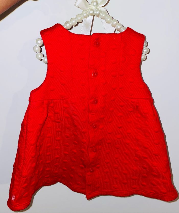 Robe rouge bébé - photo numéro 2