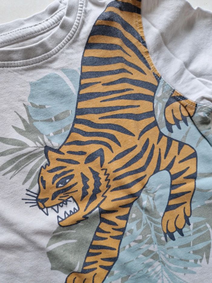 Tee shirt tigre 5 ans - photo numéro 2