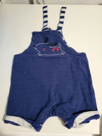 Salopette short