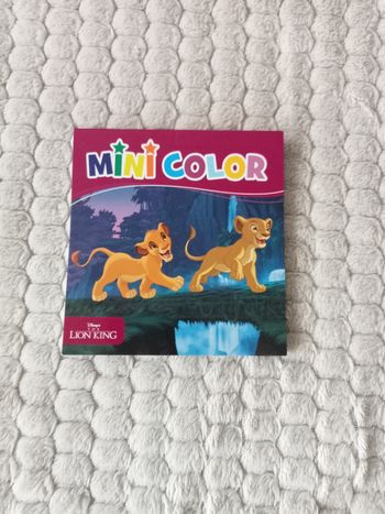 Petit Livre de coloriage le Roi lion