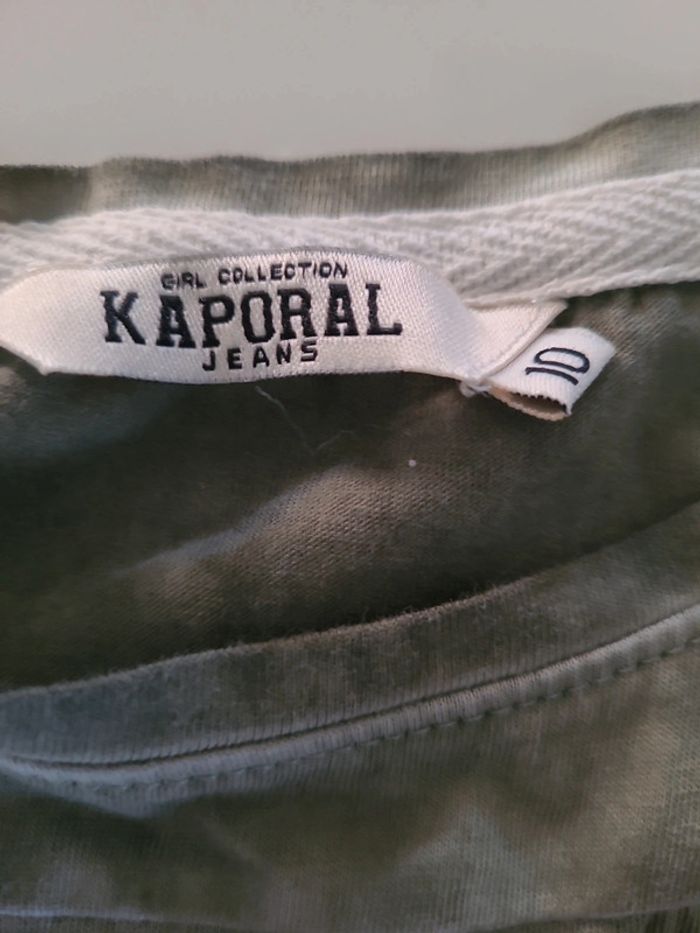 Débardeur kaki tunique, taille 10 ans - photo numéro 3