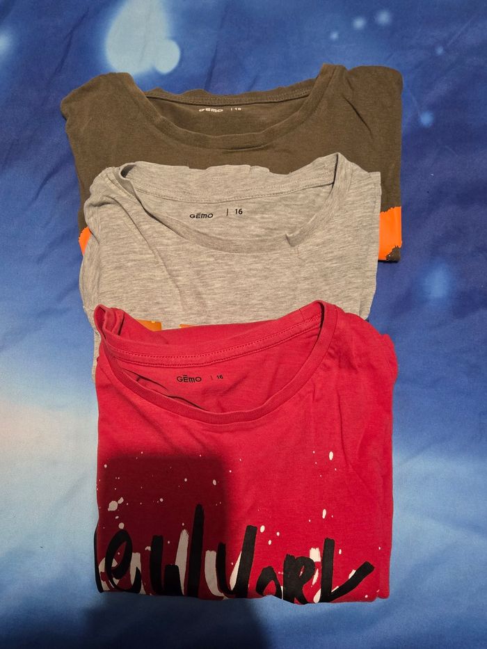 Lot de t-shirt 16 ans