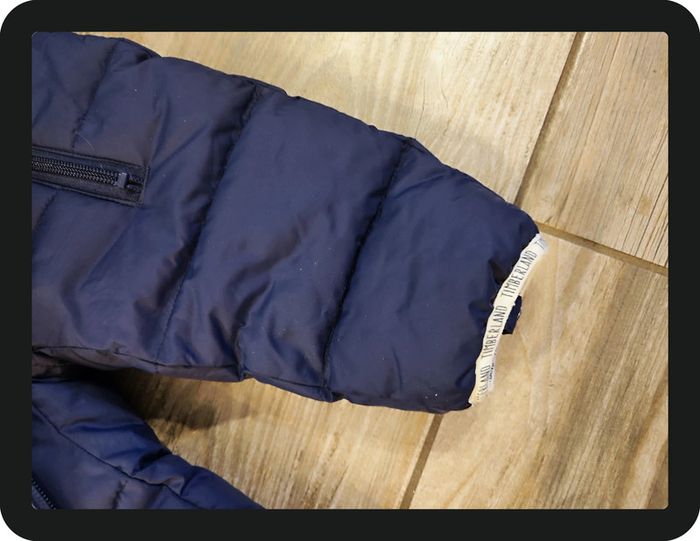Combinaison bleu marine intérieur gris Timberland Taille 12 mois - photo numéro 4