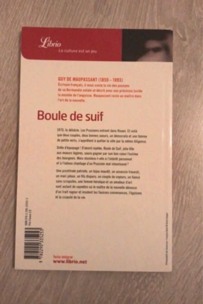 Livre Boule de suif Maupassant - photo numéro 2