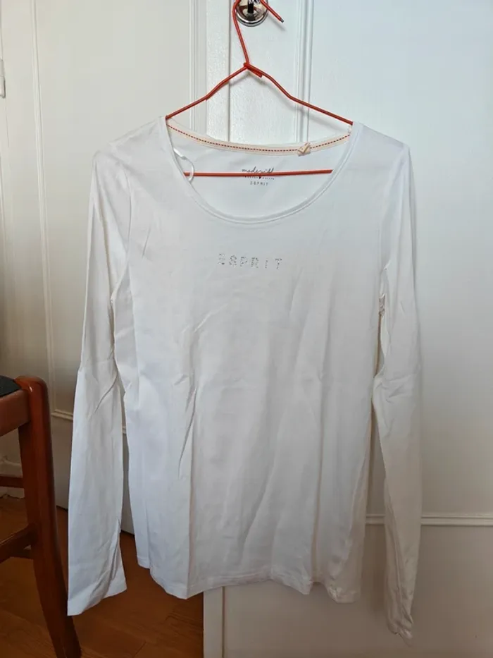 T-shirt blanc Esprit