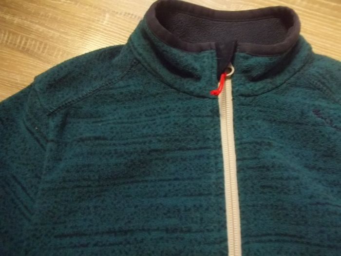 Veste polaire Quechua bicolore bleue 12 ans (mant1) - photo numéro 4