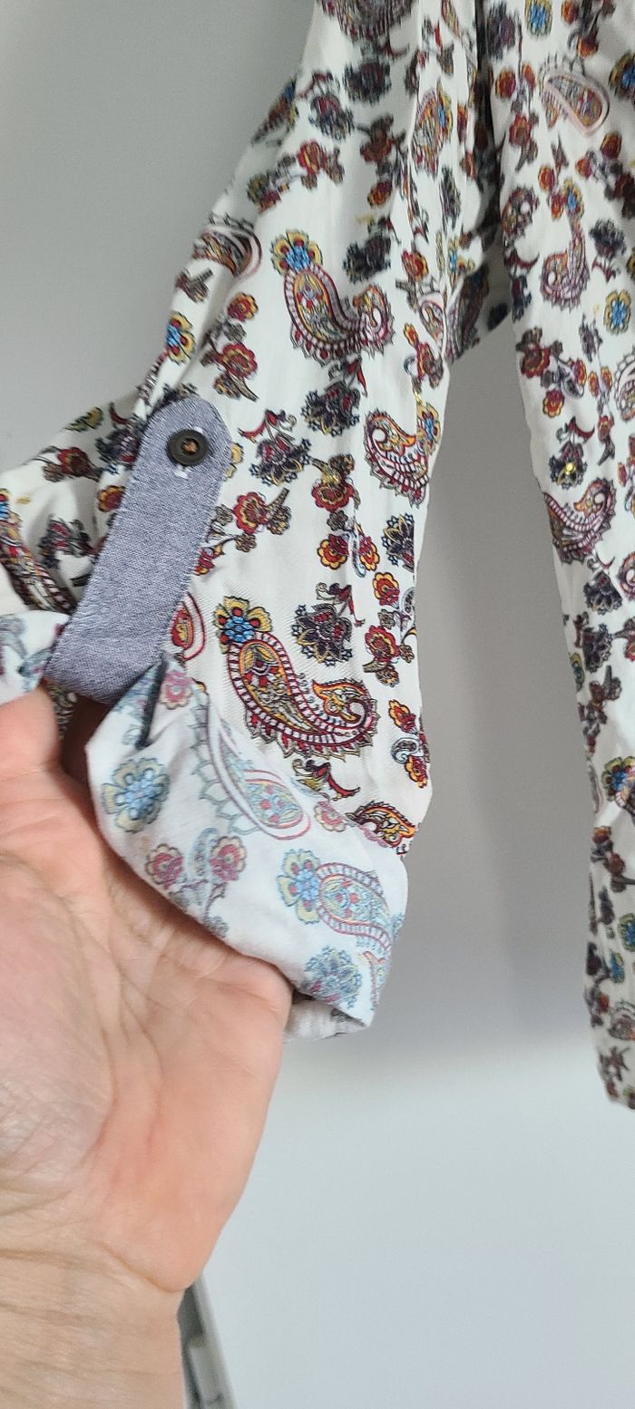 Blouse manche longue motif cachemire de chez grain de malice - photo numéro 4