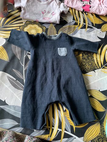 Pijama garçon 54 cm 1 mois