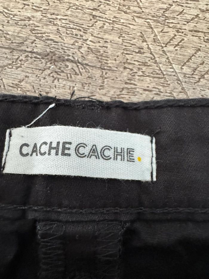 Pantacourt noir cache cache taille 40 - photo numéro 7