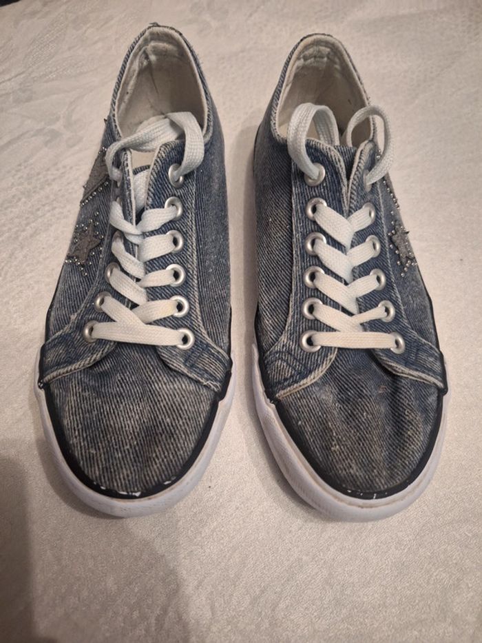 Tennis/baskets en jeans