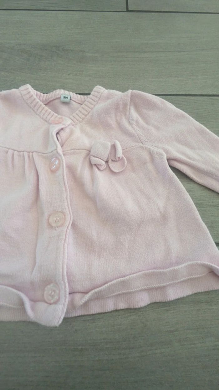Lot gilet fille 3 mois - photo numéro 7