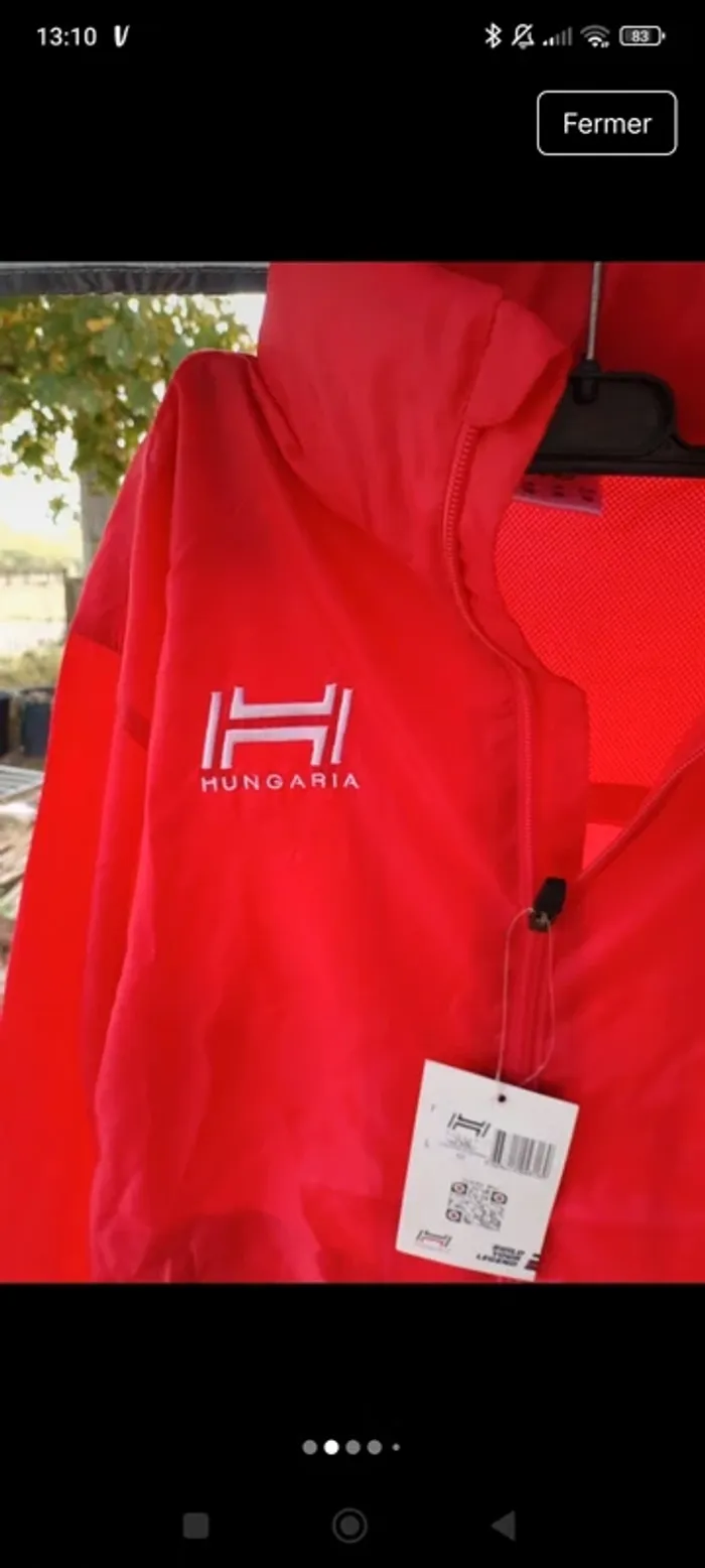 K-way rouge hungaria - photo numéro 2
