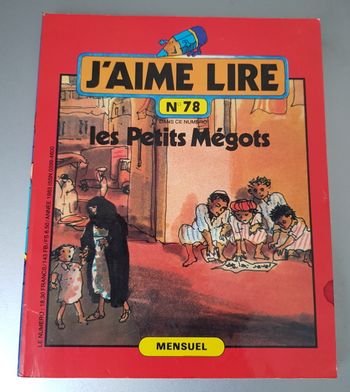 J'aime Lire N° 078 Les Petits Mégots (juil-83) - Nadia Haddad - Zaü - Bayard