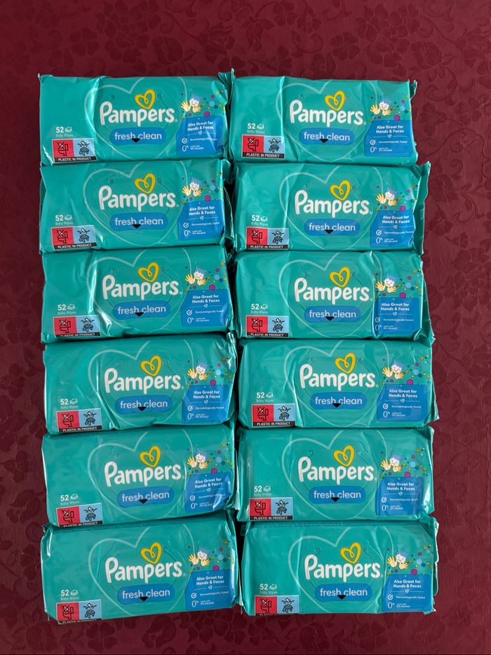 Lingettes Pampers Fresh Clean - photo numéro 2