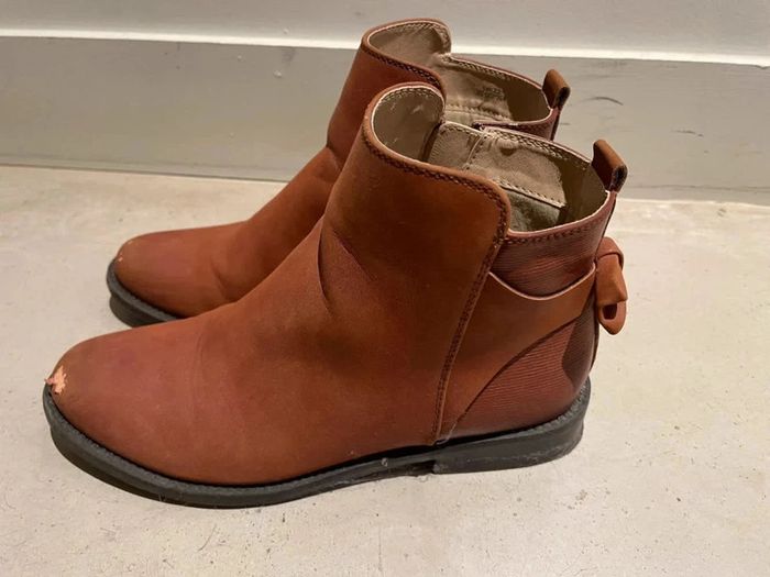 Bottines marron 34 - photo numéro 2