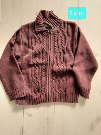 Gilet garçon 3 ans