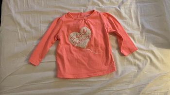 Tee-shirt manches longues la halle 12 mois