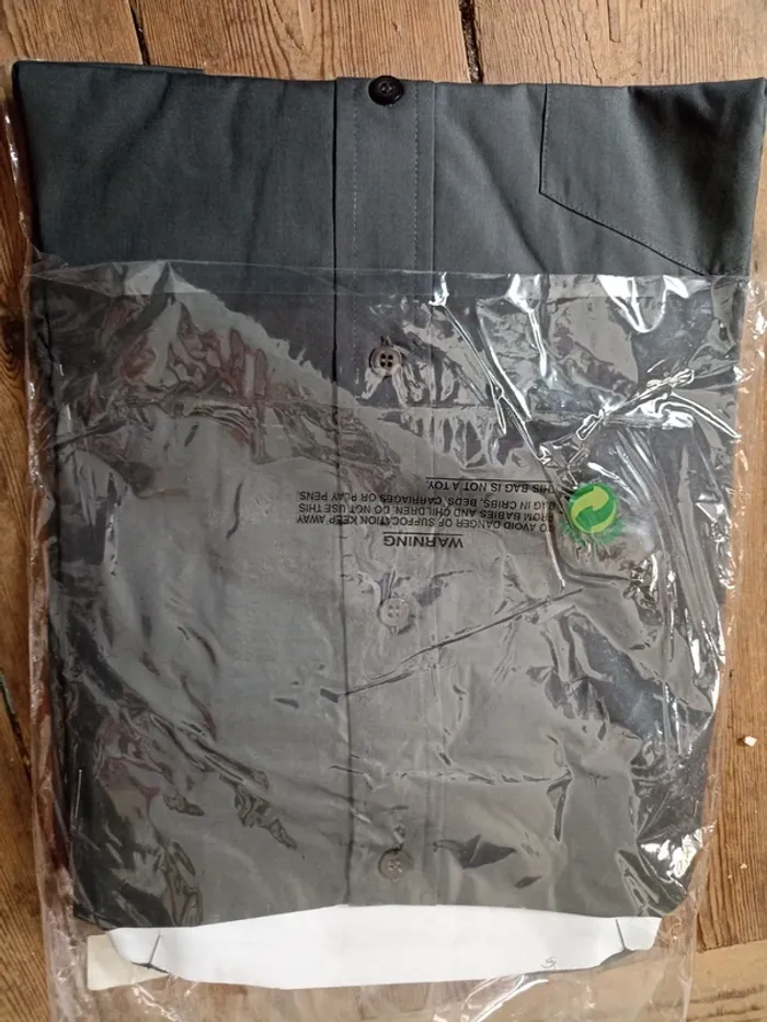Chemise noire xl homme neuf - photo numéro 5