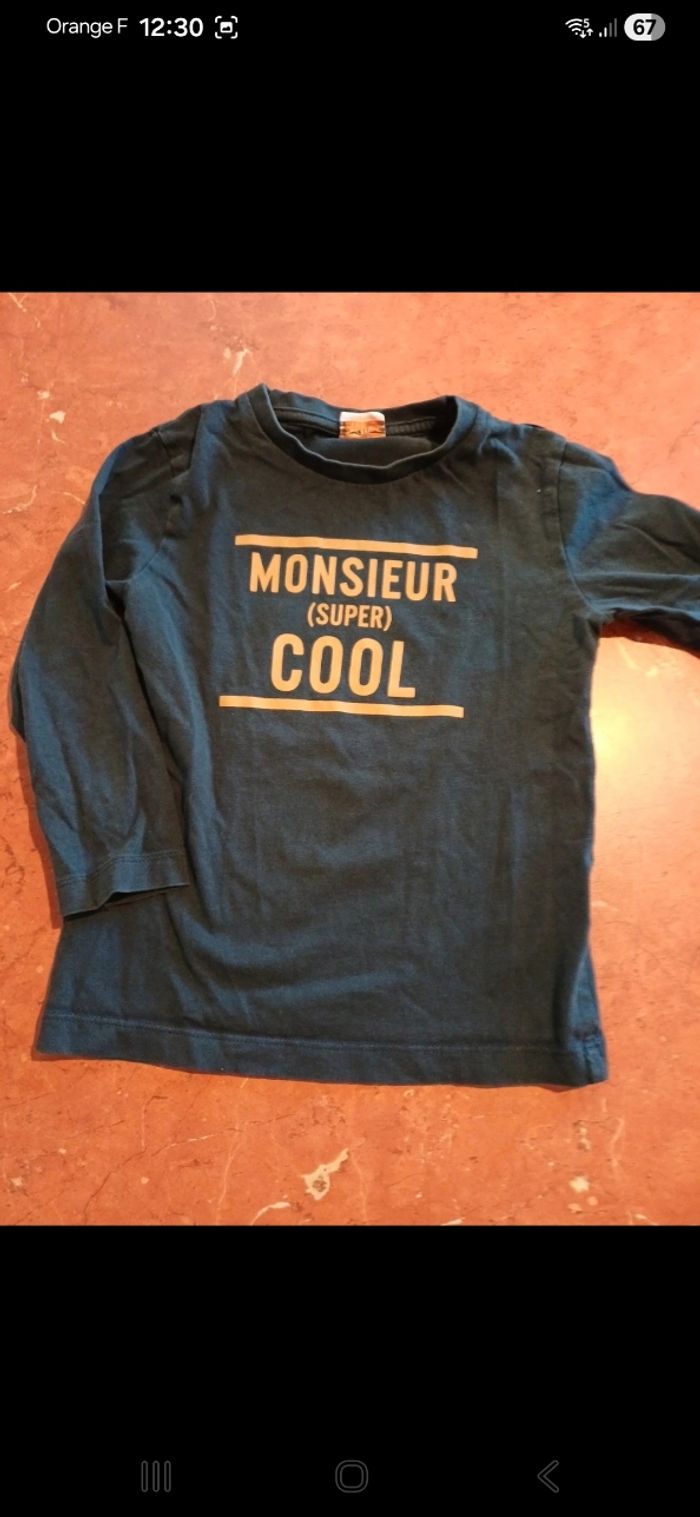 T.shirt garçon taille 4 ans