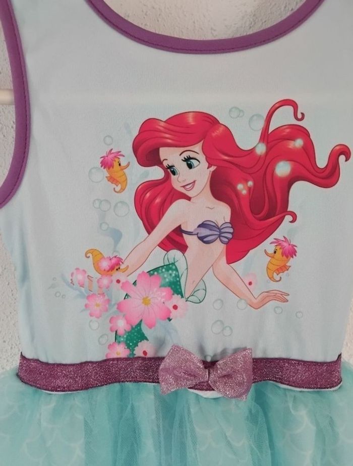 Robe Princesse Ariel la Petite Sirène Déguisement 6 ans 🩵 - photo numéro 2