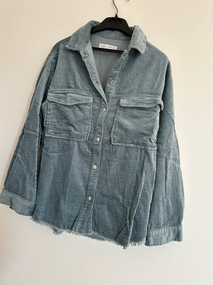 Sur chemise velours  Zara - photo numéro 6