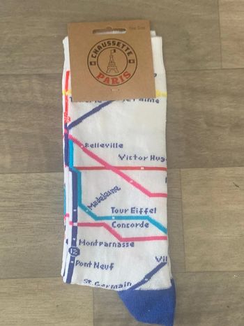 Chaussettes Métro Parisien  collection 🇫🇷