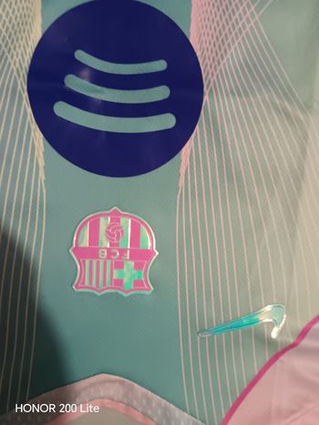NIKE maillot foot FC Barcelone violet rose vert l xl