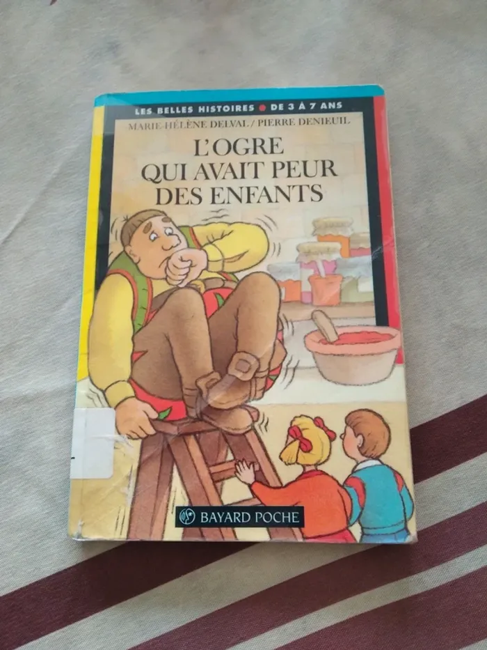 Livre "L'ogre qui avait peur des enfants"