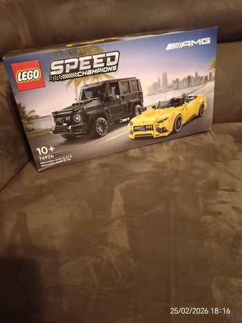 LEGO 76924 Mercedes AMG G73 & SL63