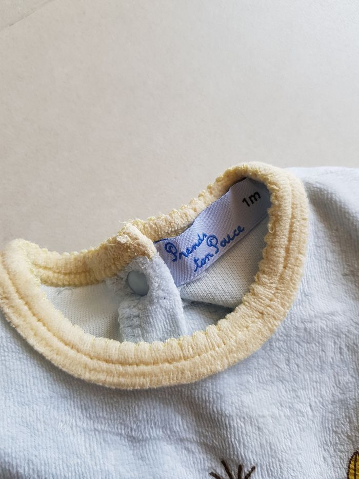 Lot 3 Pyjama grenouillère 1 mois - photo numéro 3