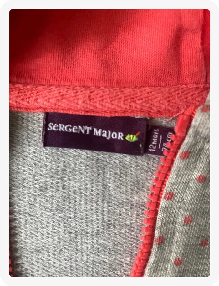 Magnifique veste fille 💕 12 mois - Sergent Major - photo numéro 2