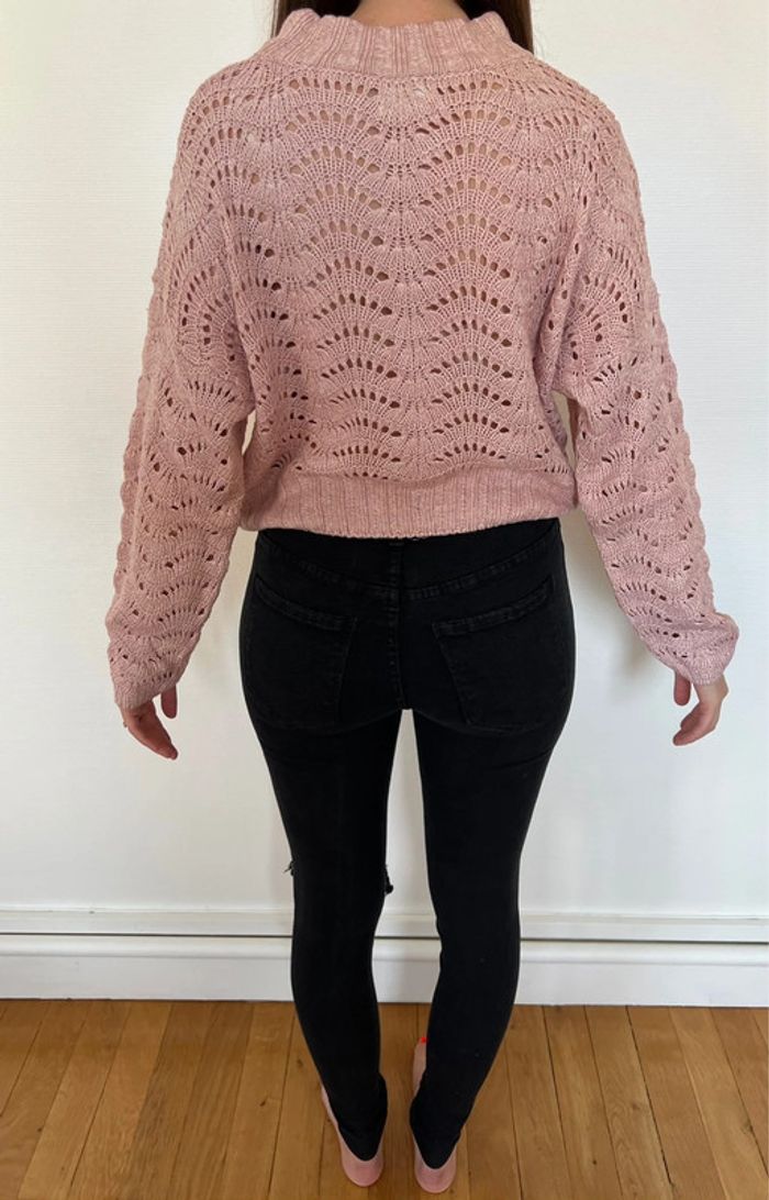 Pull d’hiver Urban Outfitters rose taille S - photo numéro 12