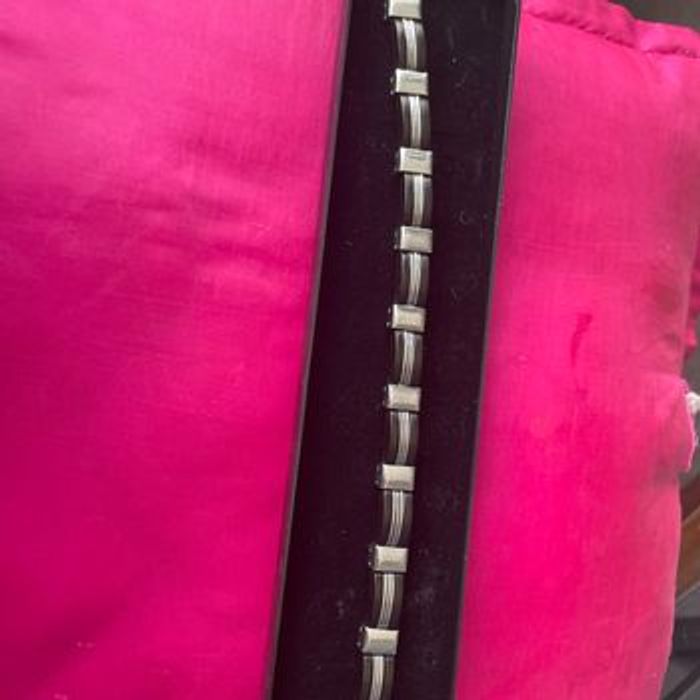 Bracelet  argent.  Pour homme - photo numéro 4