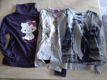 Lot de 3 t-shirt manches longues