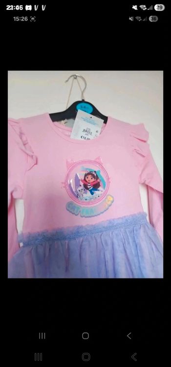 Robe tutu gabby taille 3/4 and