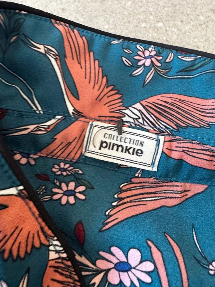 Chemise multicolore Pimkie, très bon état, taille M - photo numéro 2