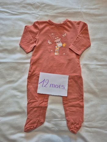 Pyjama "Mes petits cailloux" 12mois