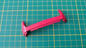 Aileron arrière 3025 - 3149 pièce détachée miniature Dodge viper RT10 1/18 Burago #B03