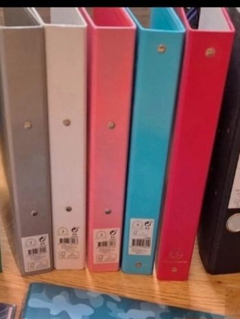 Lot de 4  classeur