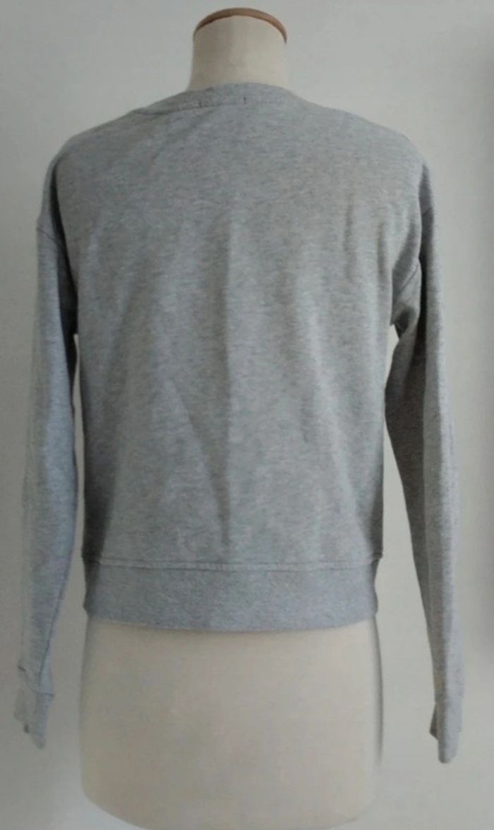 Sweat gris Kiabi taille 14 ans - photo numéro 3