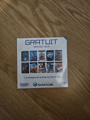 Disque demi Nintendo gamecube neuf