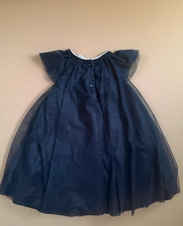 Robe de soirée bleu H&M - photo numéro 4